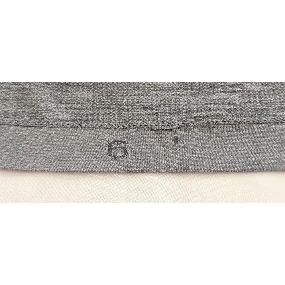 Lululemon Swiftly Tech Tank Top Heathered Gray Women's 6